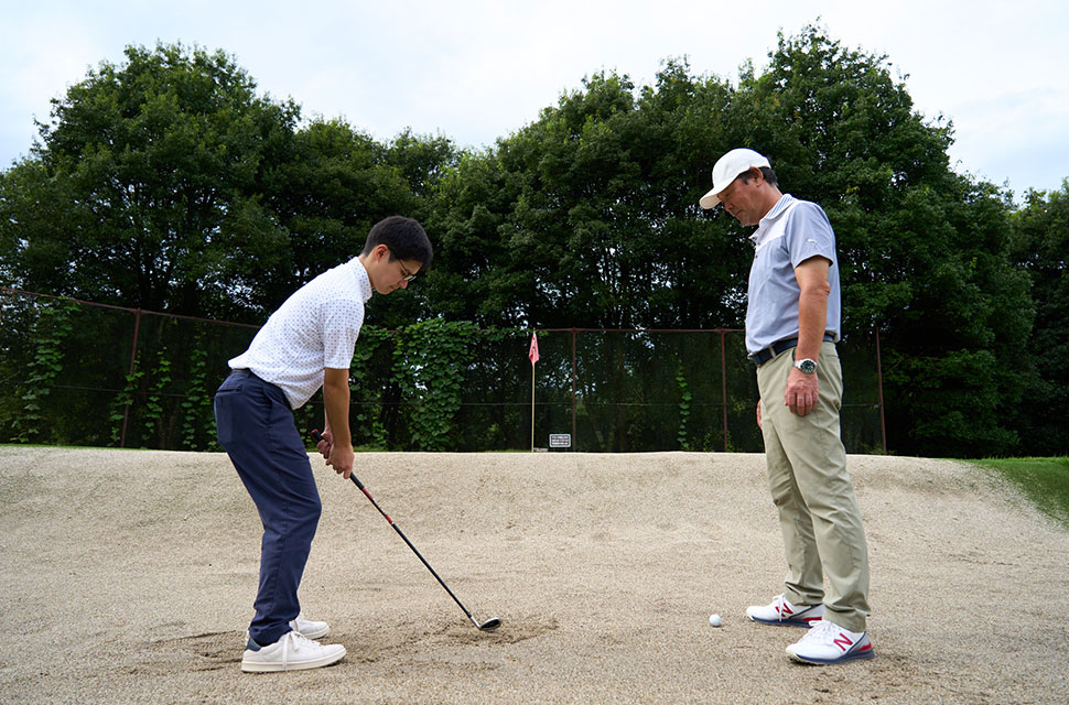バンカー練習場